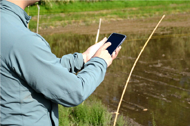 スマートフォン・タブレットで現場でも大活躍
